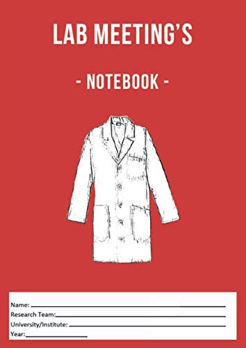 ler totalmente Lab Meeting’s - Notebook -: (A4, back cover - red) to help you in your Lab work! For undergraduates, graduates, PhDs, PostDocs, Lab Managers, …, all Sciences! (Portuguese Edition)