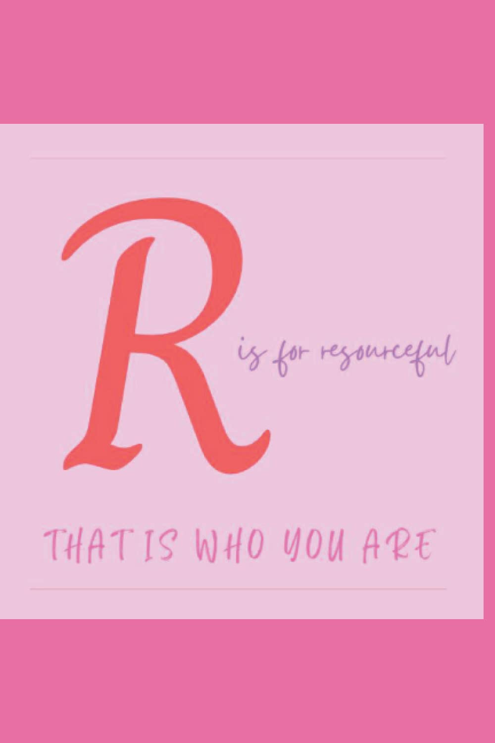 ler totalmente DAILY PLANNER: R is for Resourceful