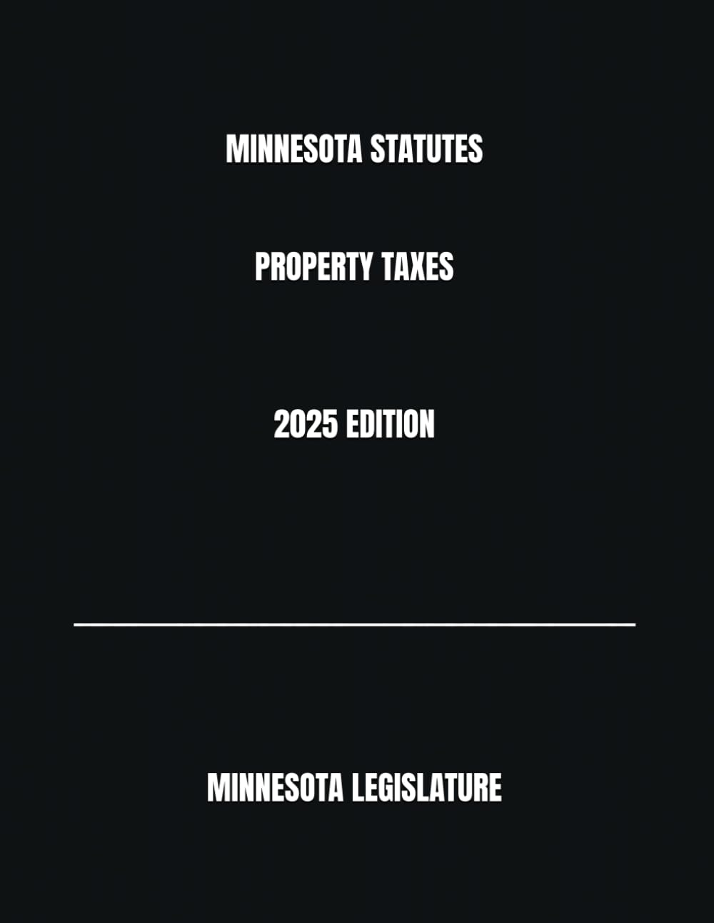 MINNESOTA STATUTES PROPERTY TAXES 2025 EDITION baixar o livro de graça