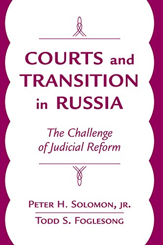 ler totalmente Courts And Transition In Russia: The Challenge Of Judicial Reform (English Edition)