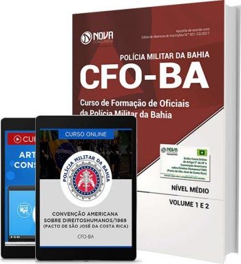 Apostila CFO-BA 2017 - Curso de Formação de Oficiais da PM da Bahia