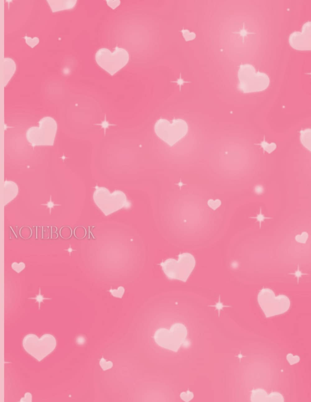 Notebook Aesthetic: Y2K, Indie, Preppy, Aesthetic Notebooks For School, College Ruled, Blank Lined Journal Notebook, Pink Hearts baixar o livro de graça