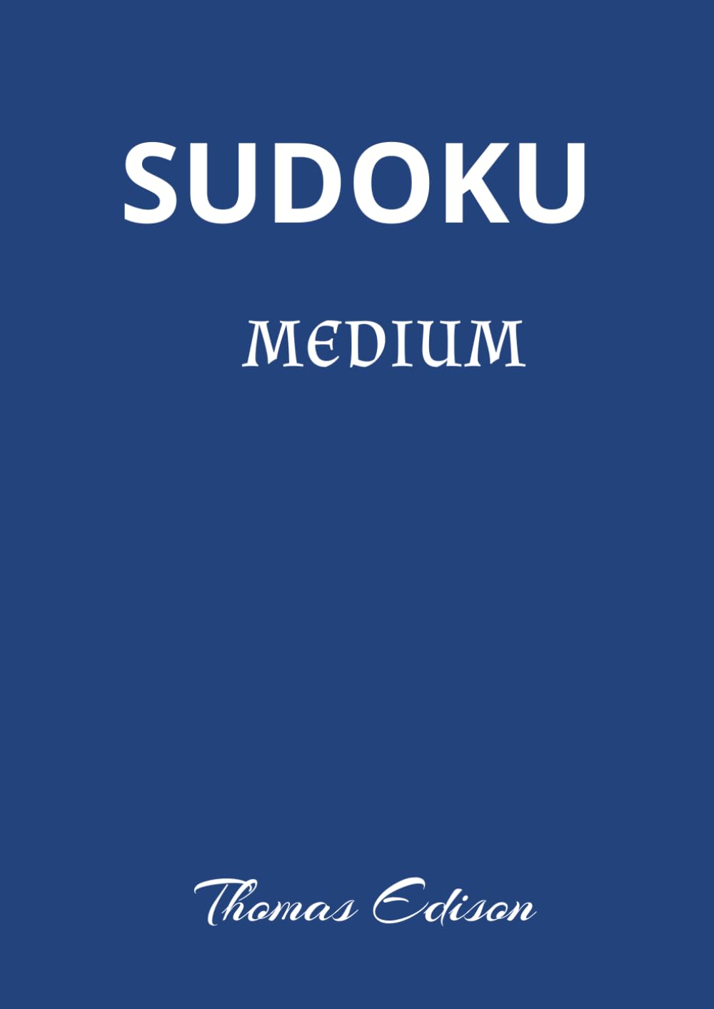 capítulo por capítulo baixar Medium Sudoku: Extra-Large Print with Answers