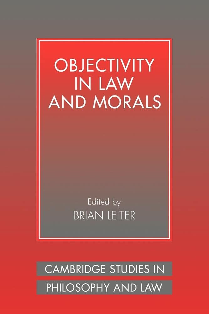 Objectivity in Law and Morals baixar livro de graça