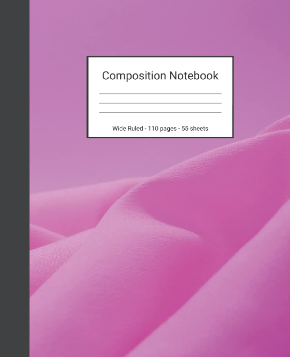 capítulo por capítulo baixar Composition Notebook: Wide Ruled Paper Notebook Journal - Pink Fabric Texture - Blank Wide Lined Workbook
