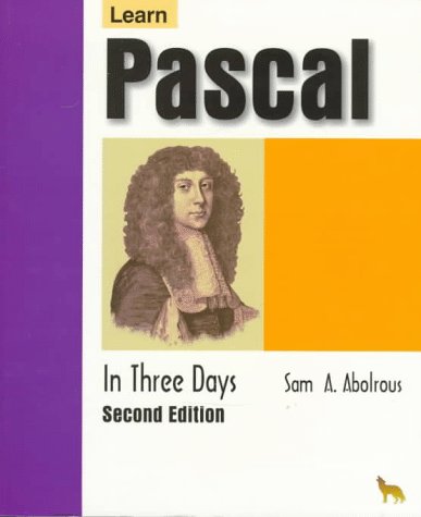 Learn Pascal in Three Days baixar o livro de graça