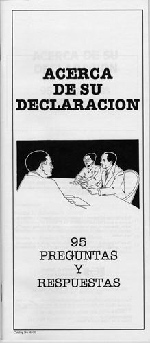 ler totalmente Acerca De Su Declaracion: 95 Preguntas y Respuestas (Spanish Edition)
