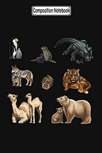 Composition Notebook: Animals collection 1 Journal Notebook Blank Lined Ruled 6x9 100 Pages baixar livro de graça