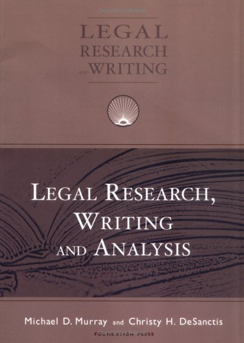 ler totalmente Legal Research, Writing And Analysis