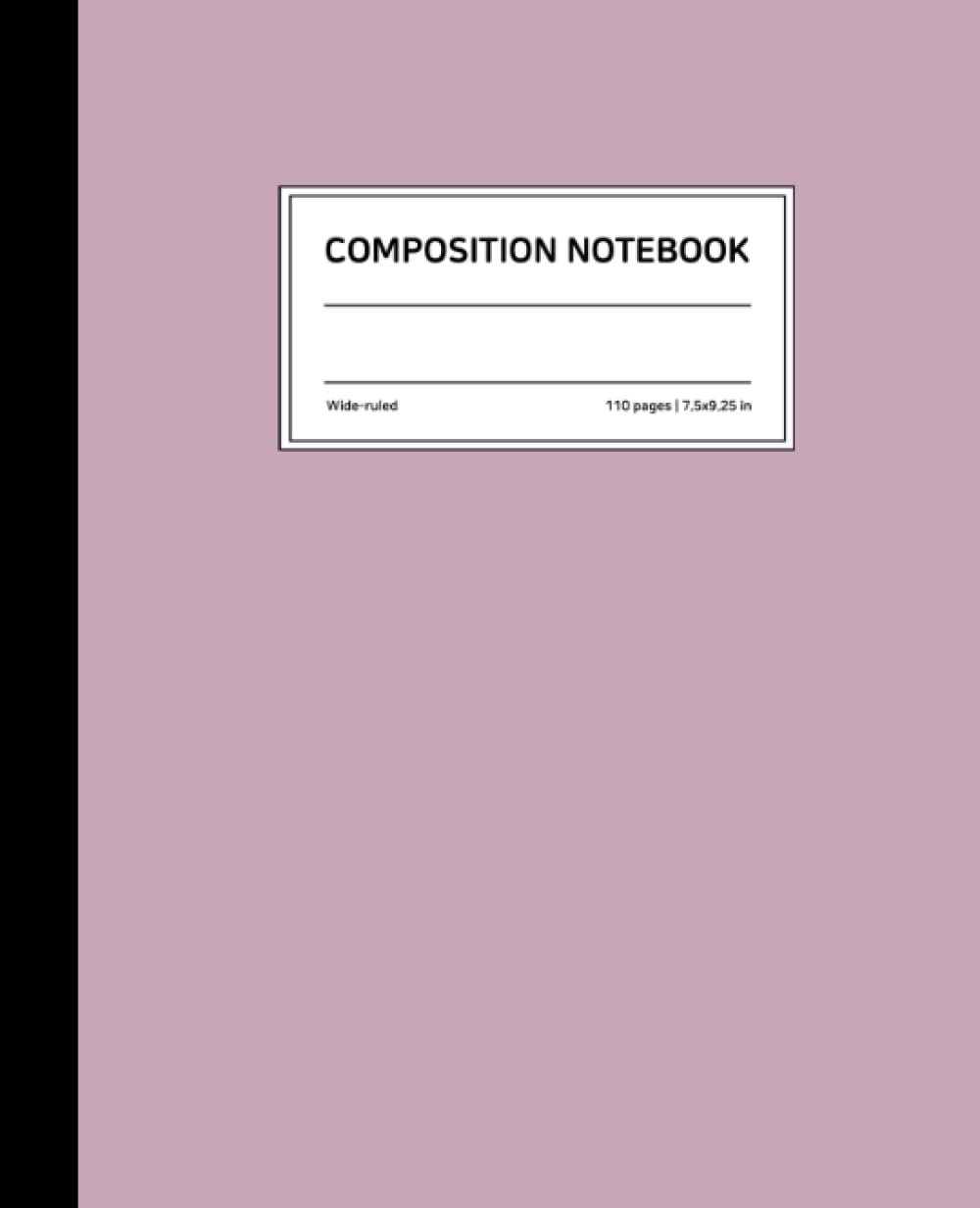 capítulo por capítulo baixar Dried Flower Pink Composition Notebook: Wide Ruled, 7.5 × 9.25 Inches, Soft Matte Cover, 110 Pages: Assorted Colors comp journal for school student, college