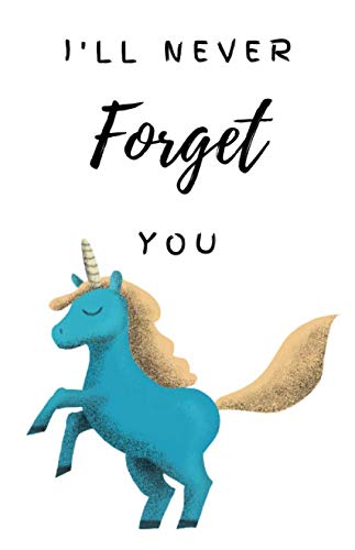 ler totalmente I'll Never Forget You: Unicorn | Internet Password Organizer book small 5.5 x 8.5 | Small Password Journal and Alphabetical Tabs Password Logbook |... password | Simple Password Keeping Notebook