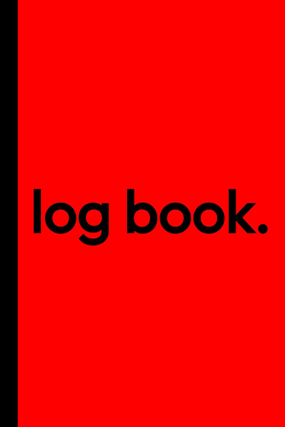 Log Book: 6 x 9” Small Customizable with 7 Columns to Track Time Sheet, Inventory, Daily Activity, Income and Expenses, Office Visitors, Mileage, Donations, Online Orders, Business (Redacted Red) baixar o livro de graça