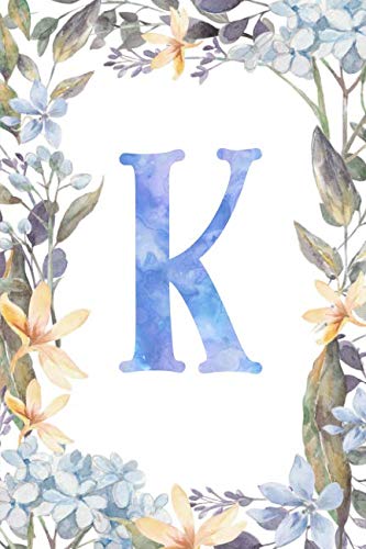 ler totalmente K: Journal/Notizbuch im praktischen Taschenformat mit Monogramm - liniert,soft cover Schreibheft Geschenkidee