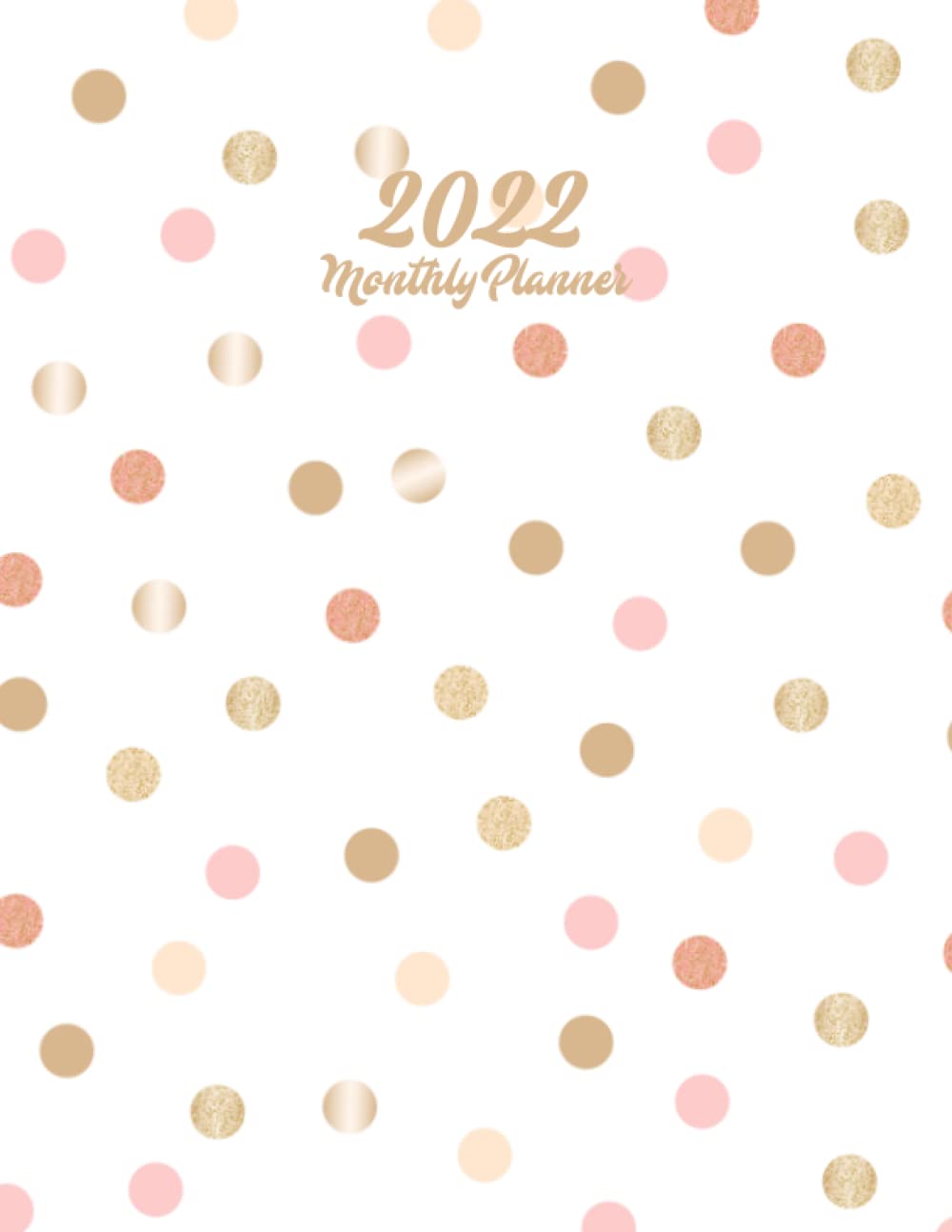 ler totalmente 2022 Monthly Planner: Large One Year Planner with Pink Cover Jan 2022 - Dec 2022 8.5" x 11"