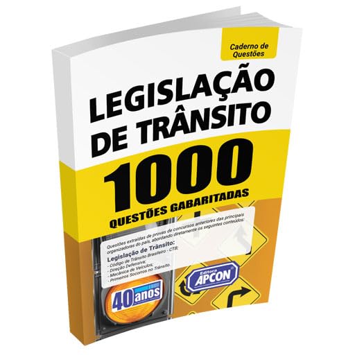 ler totalmente Livro 1000 Questões - Legislação de Trânsito