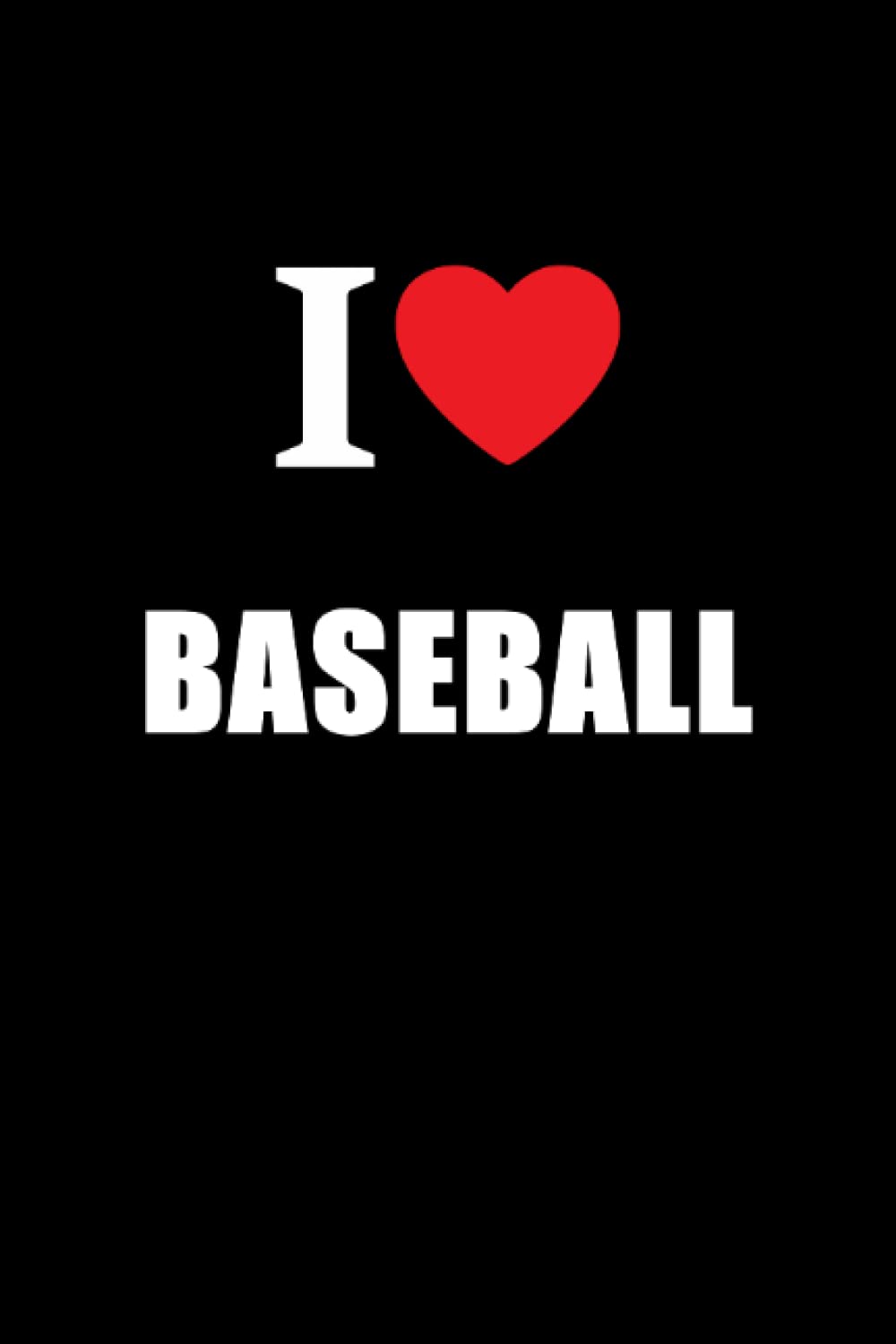 I Love Baseball: Baseball Lovers Composite Journal Notebook baixar o livro de graça