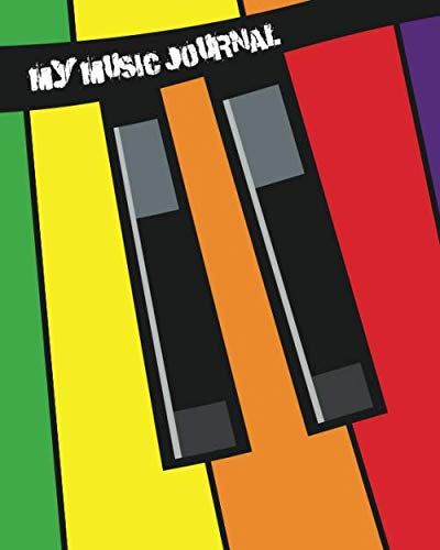 My Music Journal: Kids Music Notebook - Blank Sheet Music Notebook with Lined Paper And Music Staff Manuscript Paper 8" x 10" paperback baixar livro de graça