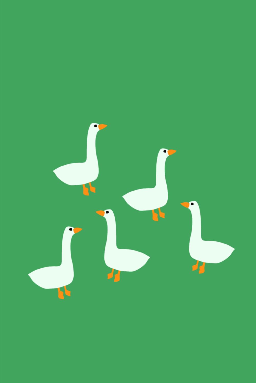 Geese Notebook: A Ruled 6” x 9” Notebook with 120 Pages and a Matte Cover for Bird Lovers and Countryside Enthusiasts baixar livro de graça