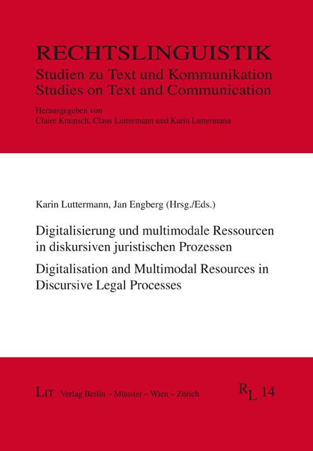capítulo por capítulo baixar Digitalisierung Und Multimodale Ressourcen in Diskursiven Juristischen Prozessen / Digitalisation and Multimodal Resources in Discursive Legal Processes: 14