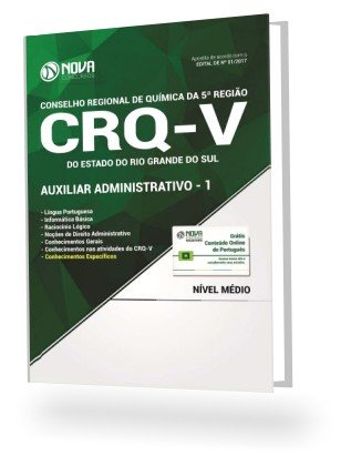 ler totalmente Apostila CRQ-V (5ª Região) 2017 - Auxiliar Administrativo 1
