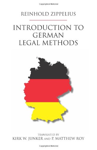 capítulo por capítulo baixar Introduction to German Legal Methods
