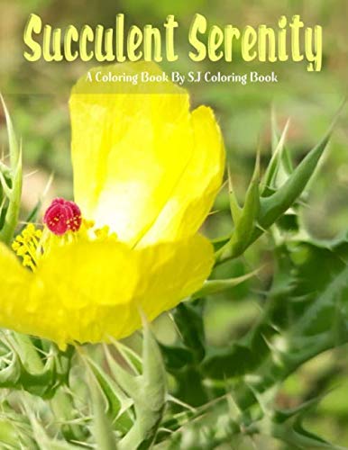 ler totalmente Succulent Serenity: A Coloring Book by S.J Coloring Book