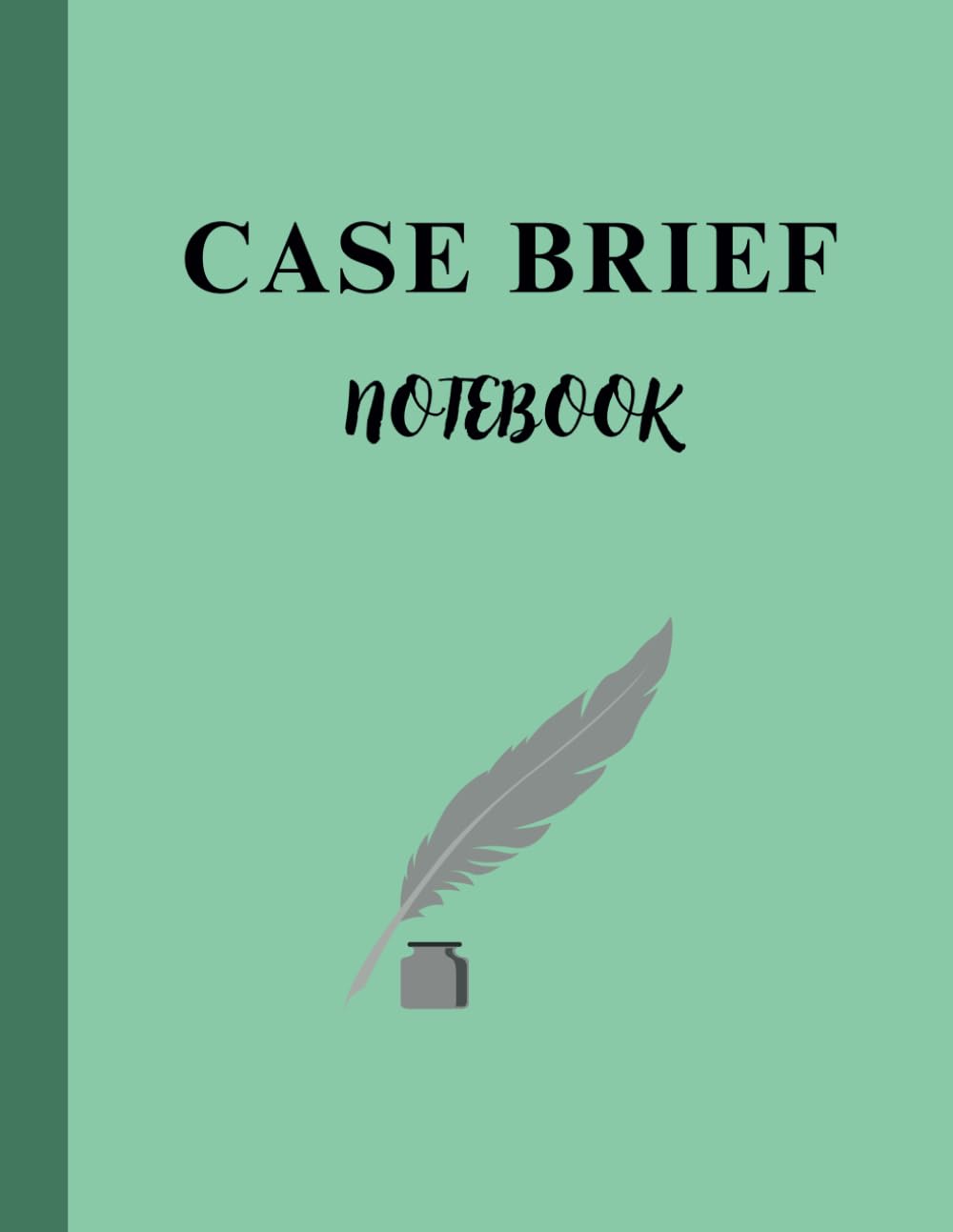 Case Brief Notebook green: using IRAC Method for Law Students | Legal Study Aid Organizer with Trial and Criminal/Civil Analysis) - 110 pages | Large Print Size 8.5 x 11 baixar o livro de graça