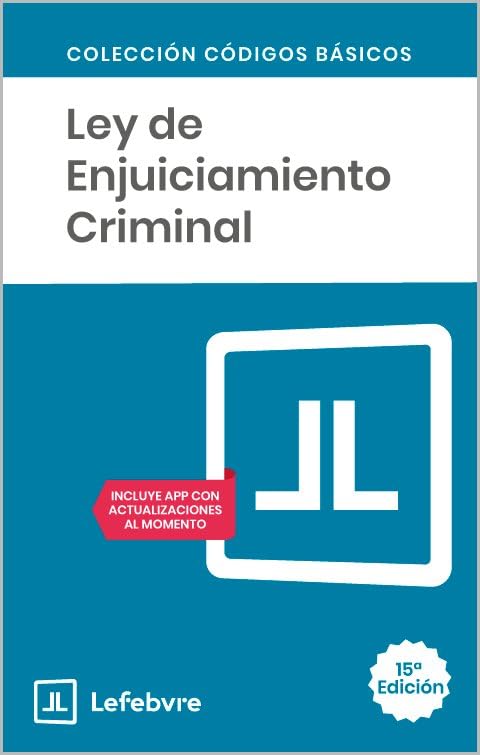 LEY DE ENJUICIAMIENTO CRIMINAL 15ª edc.: Código Básico baixar livro de graça