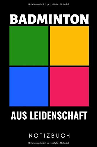 capítulo por capítulo baixar BADMINTON AUS LEIDENSCHAFT NOTIZBUCH: A5 Notizbuch LINIERT Badminton Geschenk | Sport | Federball | Zubehör | Trainer | für Papa Mama Freunde Partner... | Badmintonbuch | Training (German Edition)