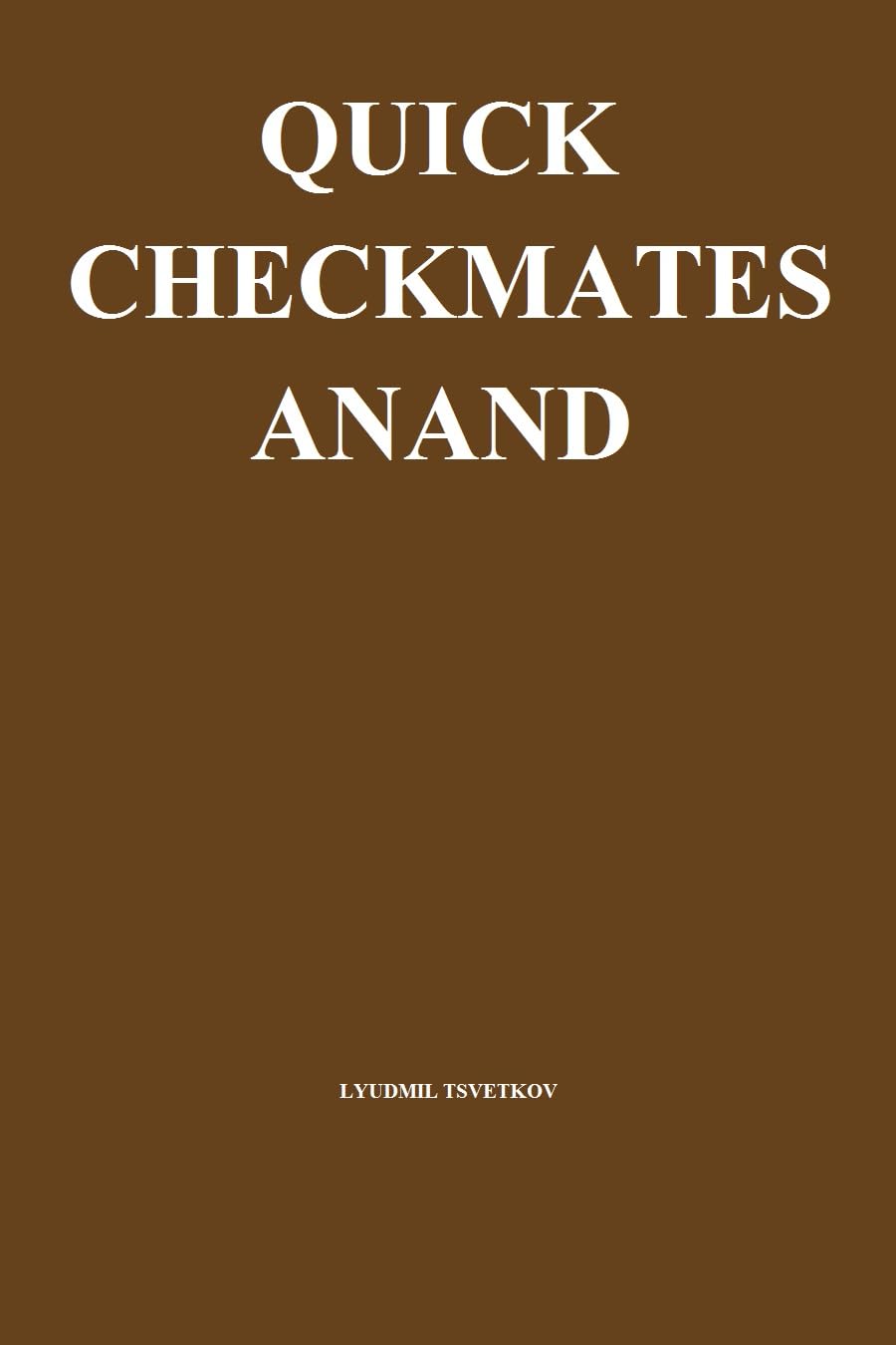capítulo por capítulo baixar Quick Checkmates: Anand (English Edition)