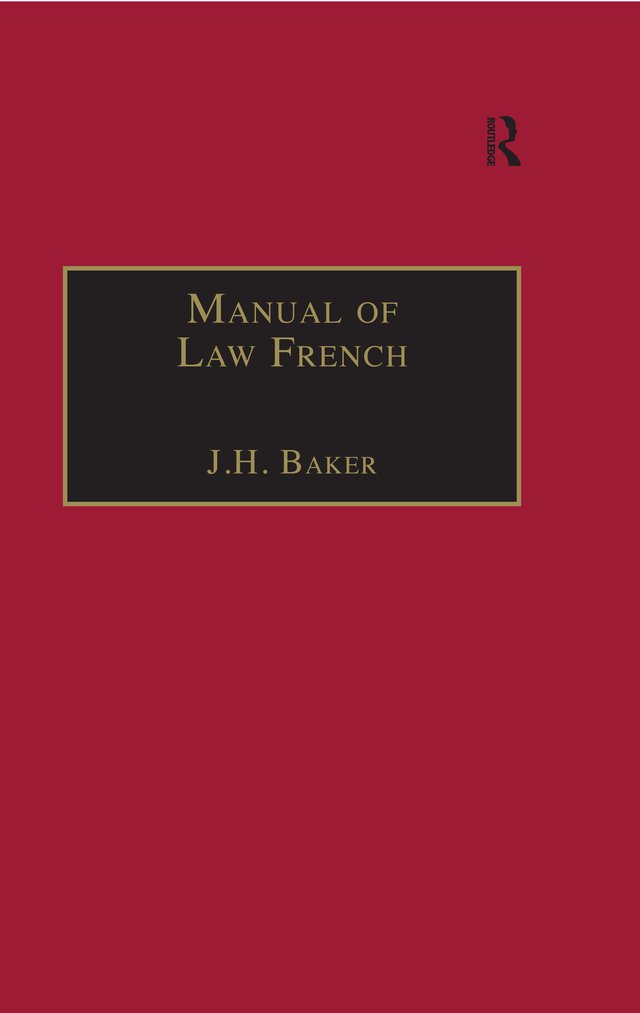 ler totalmente Manual of Law French (English Edition)