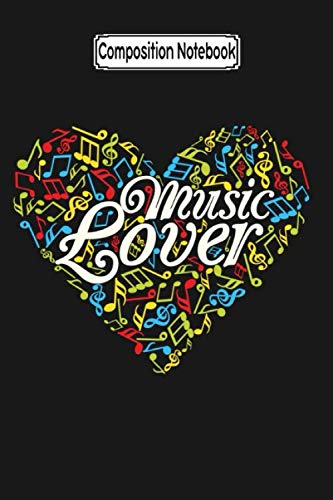 Composition Notebook: MUSIC LOVE Music - Journal Notebook Blank Lined Ruled 6x9 100 Pages baixar livro de graça