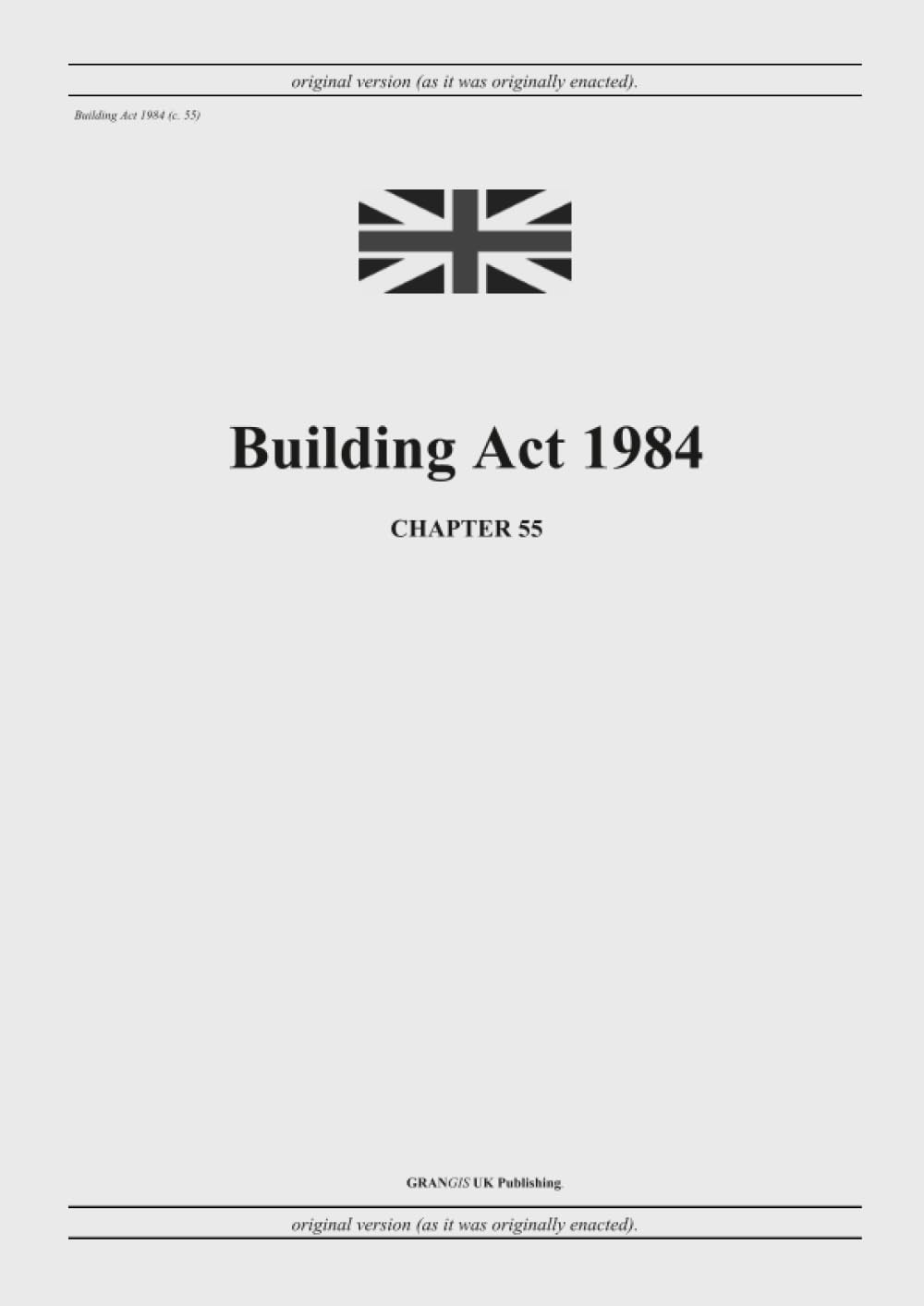Building Act 1984 (c. 55) baixar livro de graça