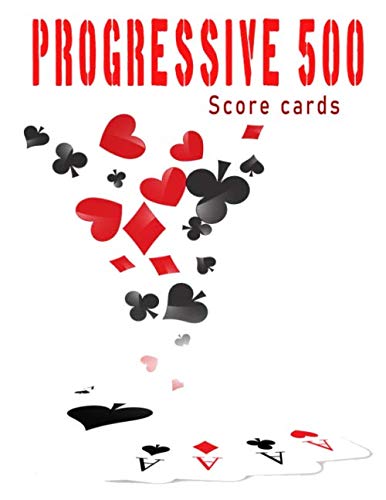progressive 500 Score cards: progressive 500 score pads notebook journal great gift idea baixar livro de graça