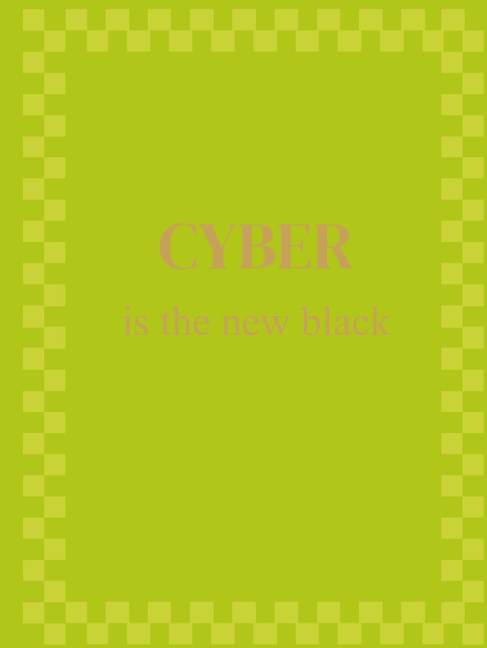 CYBER is the new black: XXL Large Format (250 Blank Pages), Matte Hardcover Edition, "Color Is The New Black" Collection N°10 (French Edition) baixar livro de graça