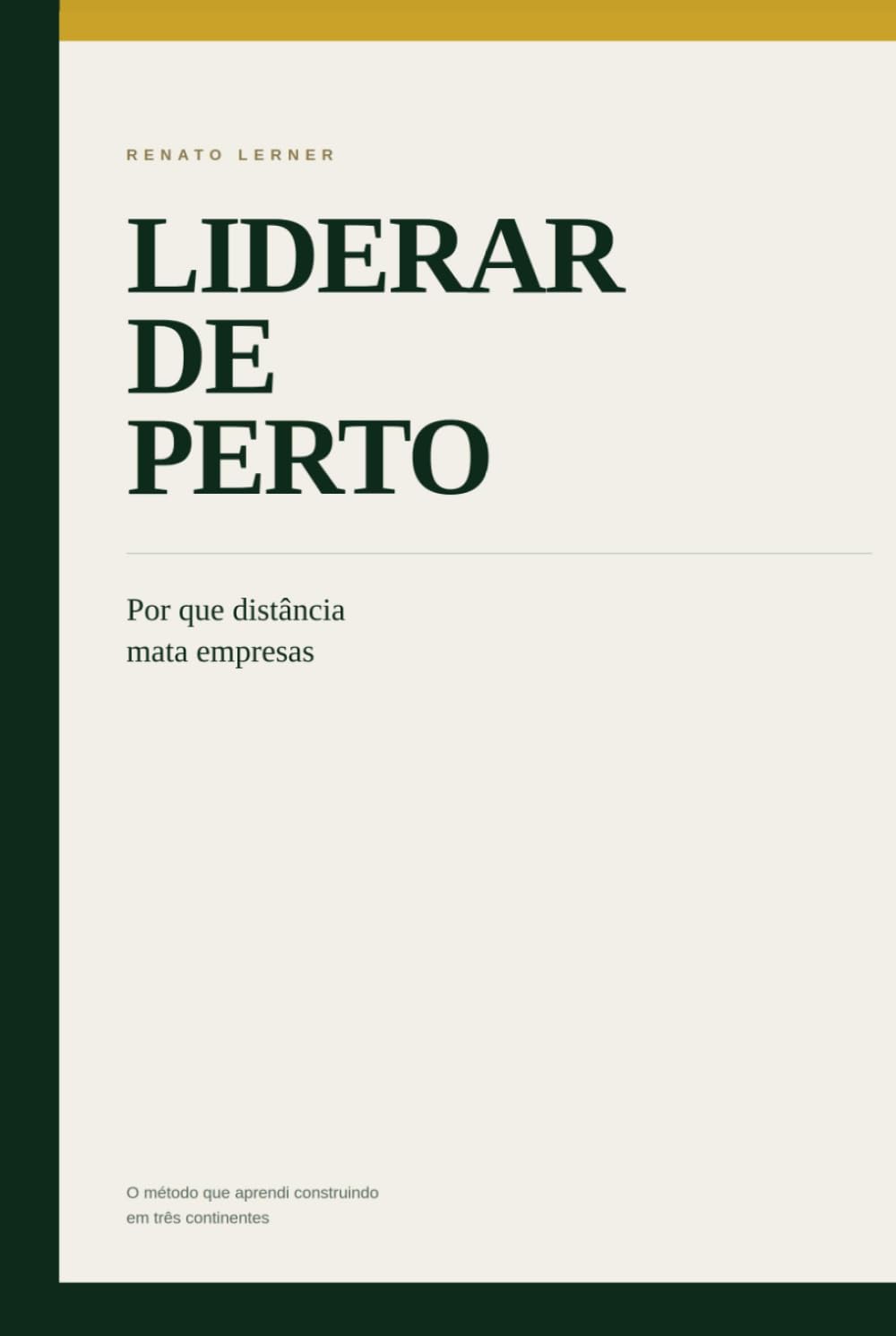ler totalmente Liderar de Perto: Por que distância mata empresas (Portuguese Edition)