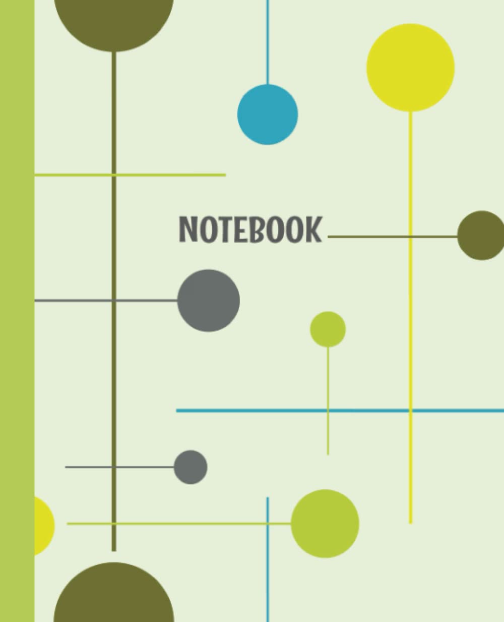 Notebook: Mid Century Modern Retro Design Notebook, Composition Notebook Vintage Mid Century Modern, 7.5x9.25 College Ruled 110 Pages baixar livro de graça
