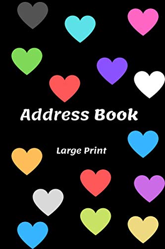 ler totalmente Address Book Large Print: Friends & Family birthdays With names and addresses & phone numbers and More; with nice designs & Glossy Cover;Perfect... Seniors & Mom & women & men (Design 1112321 )