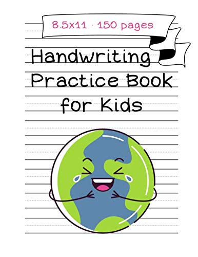 Handwriting Practice Book for Kids - 8.5x11 · 150 pages: Children learning to write on 8.5x11 inch Notebook with 150 Dotted Lined Pages baixar o livro de graça