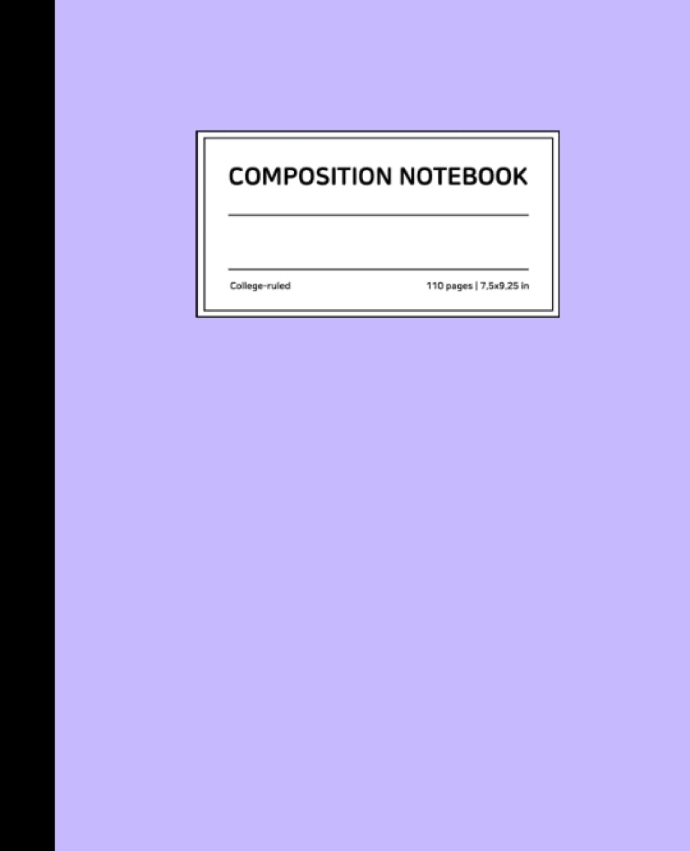 ler totalmente Universe Violet Composition Notebook: College Ruled, 7.5 × 9.25 Inches, Soft Matte Cover, 110 Pages: Assorted Colors comp journal for school student, college