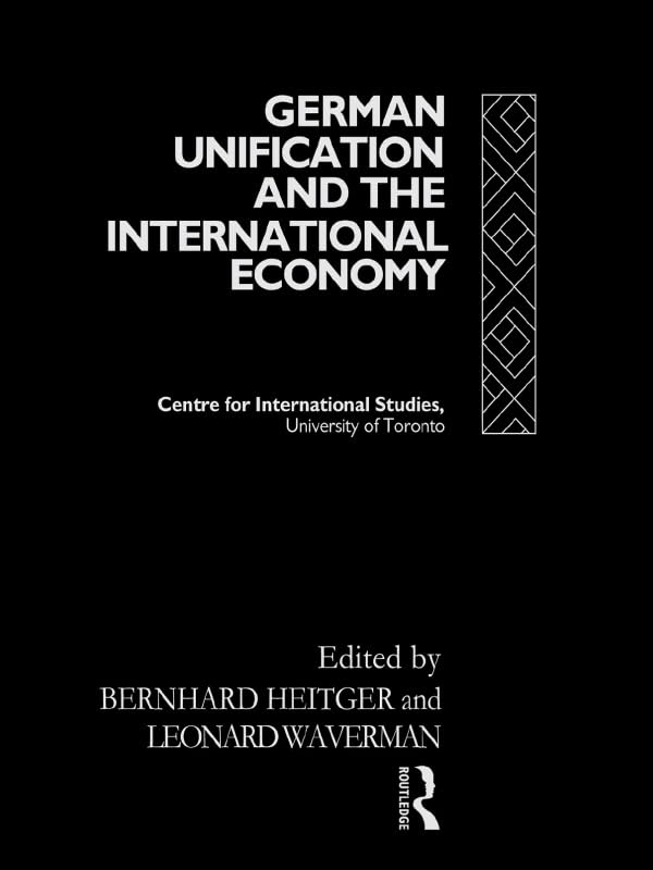ler totalmente German Unification and the International Economy (English Edition)