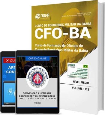 Apostila CFO-BA 2017 - Curso de Formação de Oficiais do Corpo de Bombeiros Militar da Bahia - 2 Volumes baixar o livro de graça