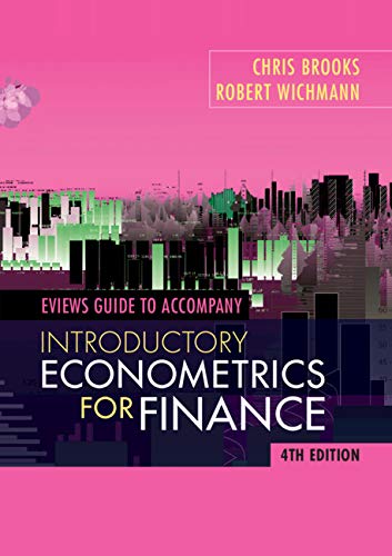 EViews Guide for Introductory Econometrics for Finance (English Edition) baixar o livro de graça