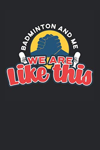 capítulo por capítulo baixar Badminton and me we are like this: Badminton Notizbuch Federball 6x9 liniert