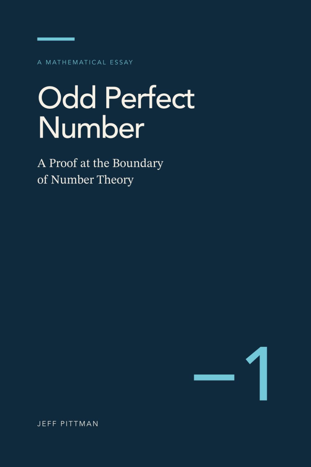 Odd Perfect Number: A Proof at the Boundary of Number Theory baixar o livro de graça