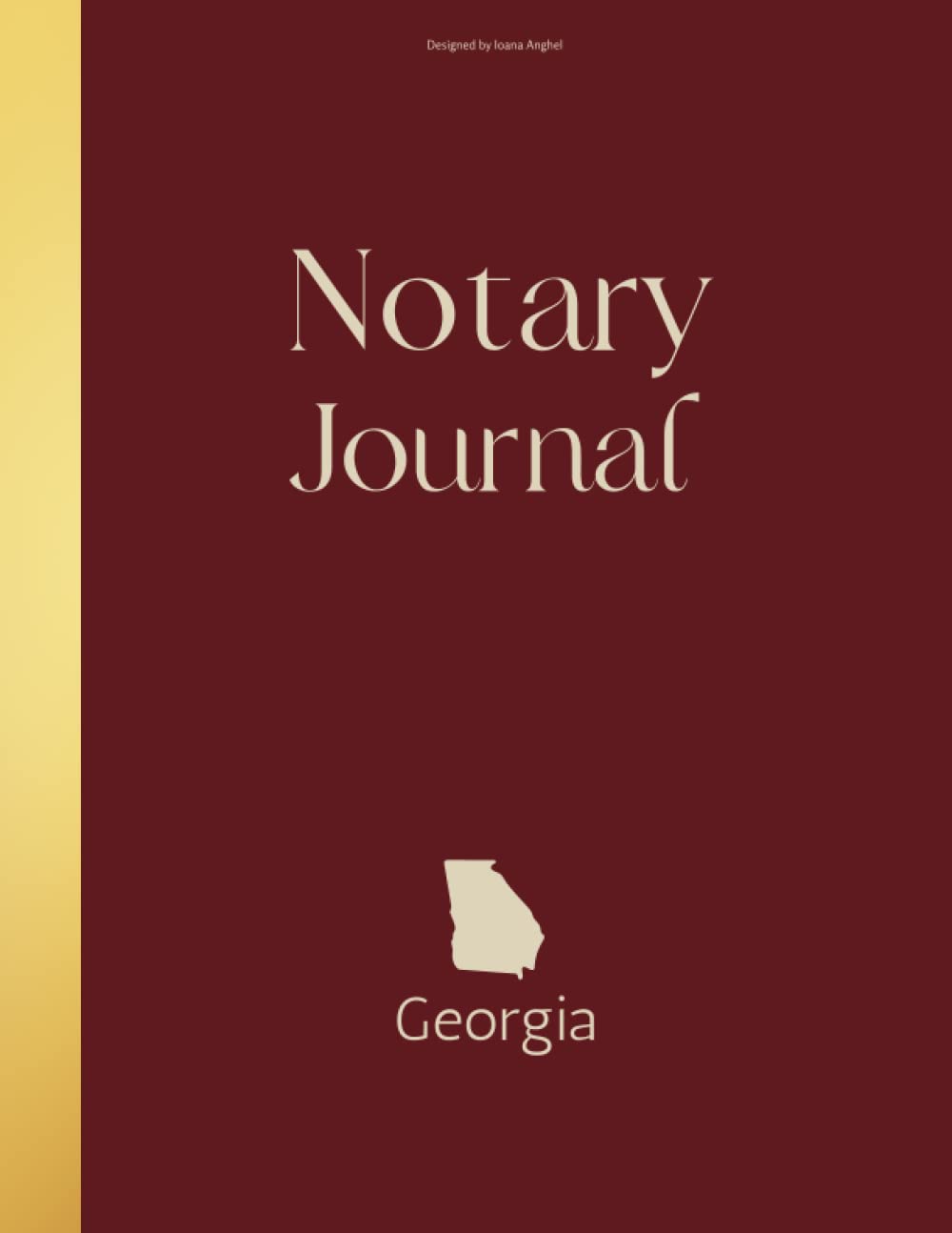 capítulo por capítulo baixar Georgia Notary Journal: Professional Notary Public Log, Record Book for Notarial Acts of Georgia| Modern Journal of Notarial Events, 211 entries