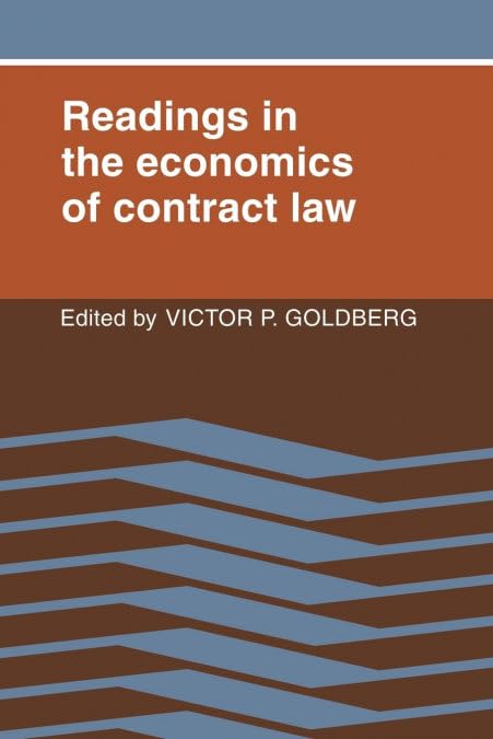 capítulo por capítulo baixar Readings in the Economics of Contract Law