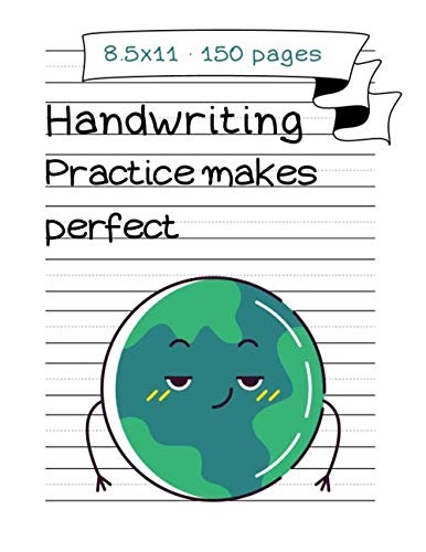 Handwriting Practice makes perfect - 8.5x11 · 150 pages: Children learning to write on 8.5x11 inch Notebook with 150 Dotted Lined Pages baixar o livro de graça