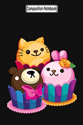 Composition Notebook: Cupcake animals Journal Notebook Blank Lined Ruled 6x9 100 Pages baixar livro de graça