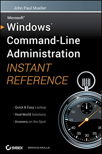 Windows Command Line Administration Instant Reference (English Edition) baixar o livro de graça